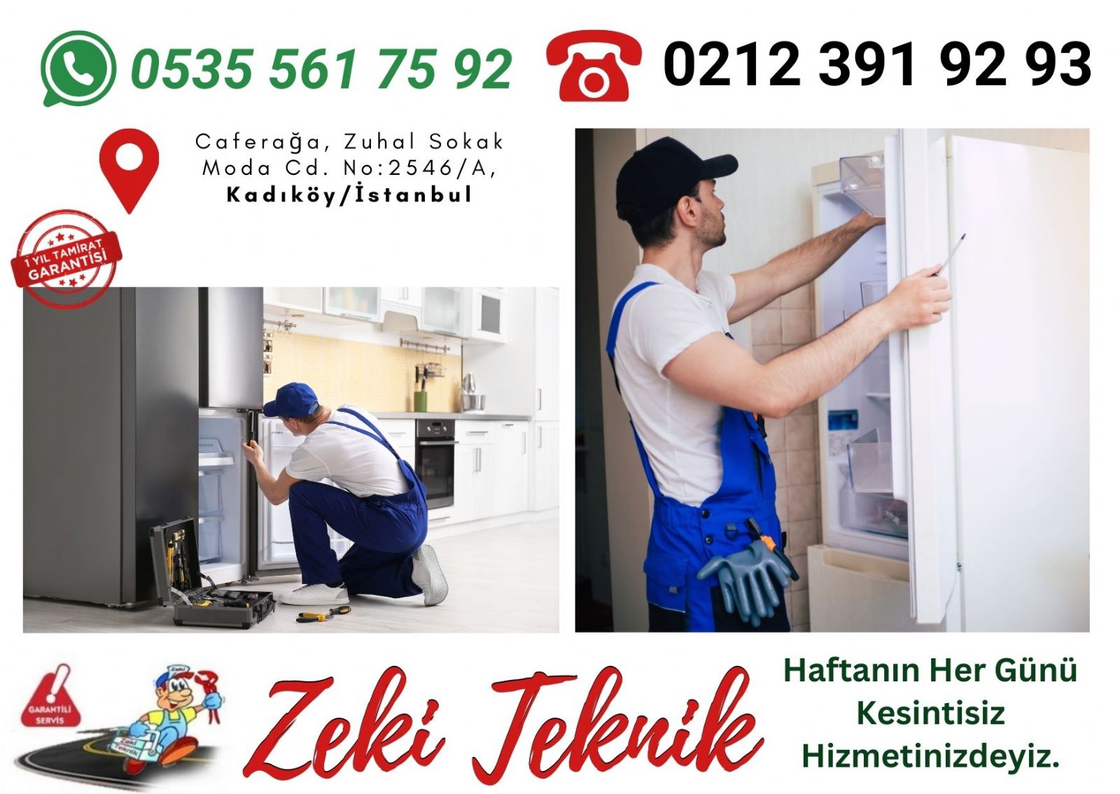 Kadıköy Buzdolabı Servisi